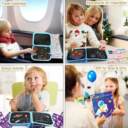 Erasable Doodle Drawing Book for Kids | Waterproof