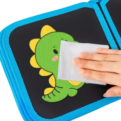 Erasable Doodle Drawing Book for Kids | Waterproof