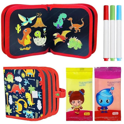 Erasable Doodle Drawing Book for Kids | Waterproof